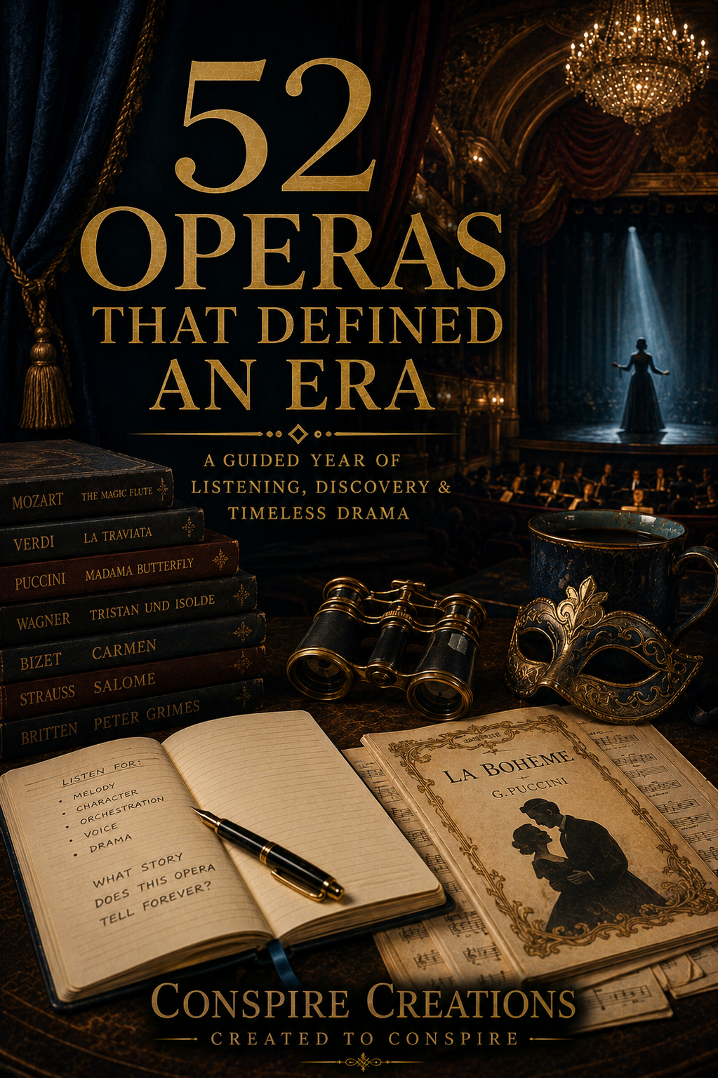 52 Operas That Defined an Era — A 52-Week Guided Music Journal