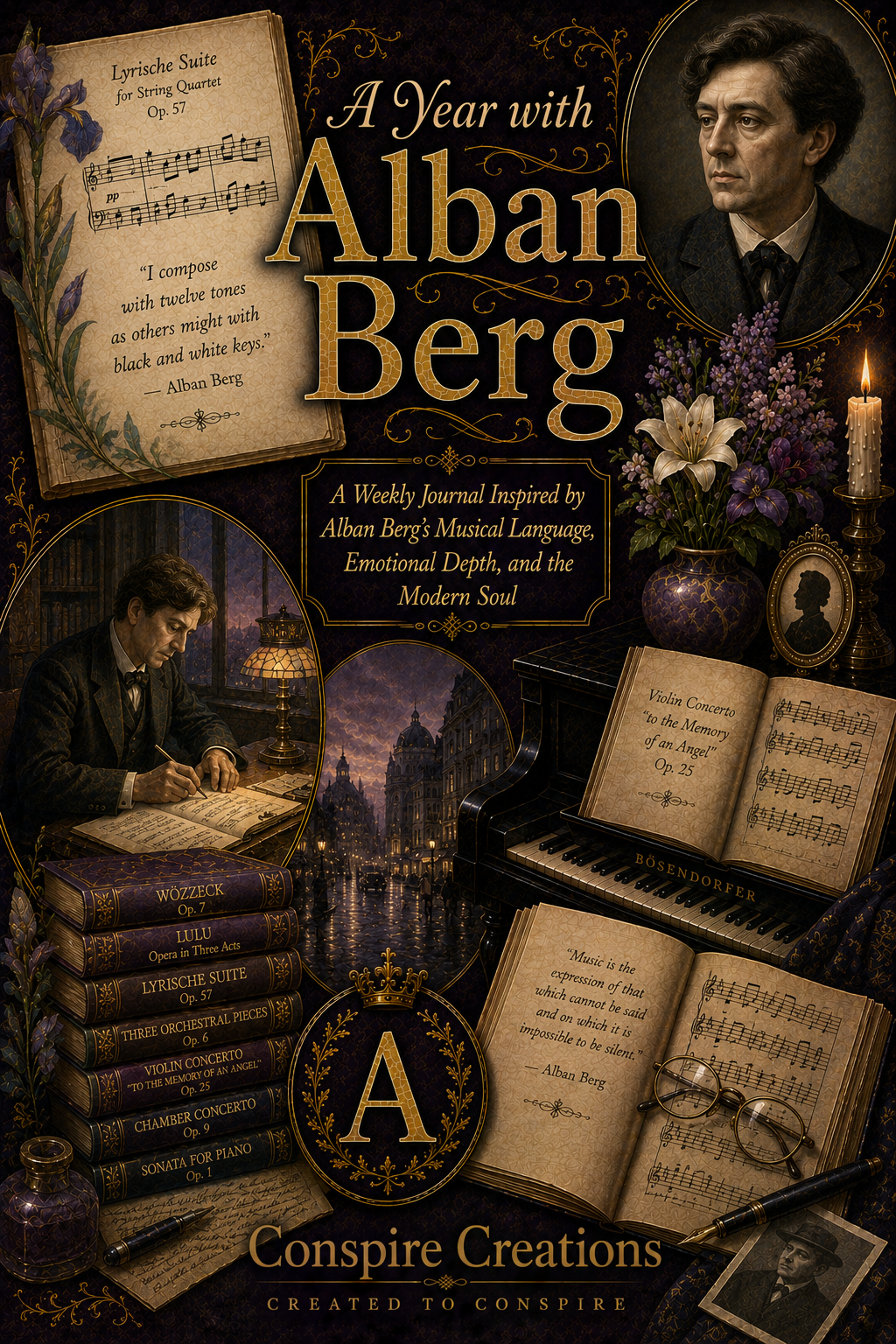 A Year with Alban Berg — A 52-Week Guided Music Journal