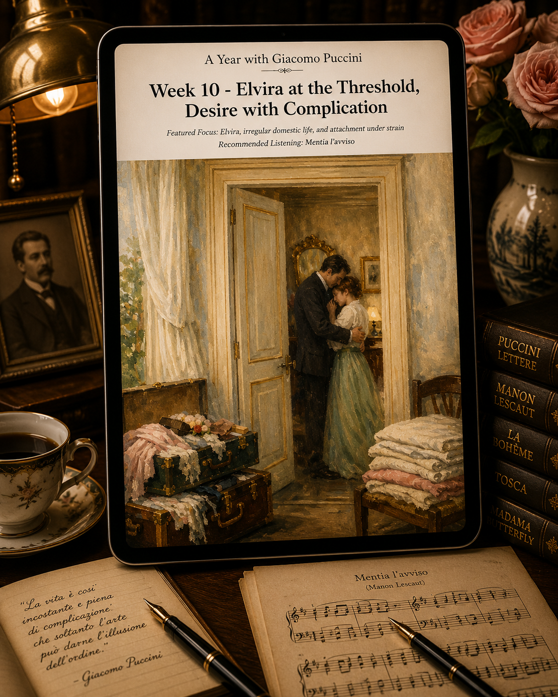 A Year with Giacomo Puccini — A 52-Week Guided Music Journal
