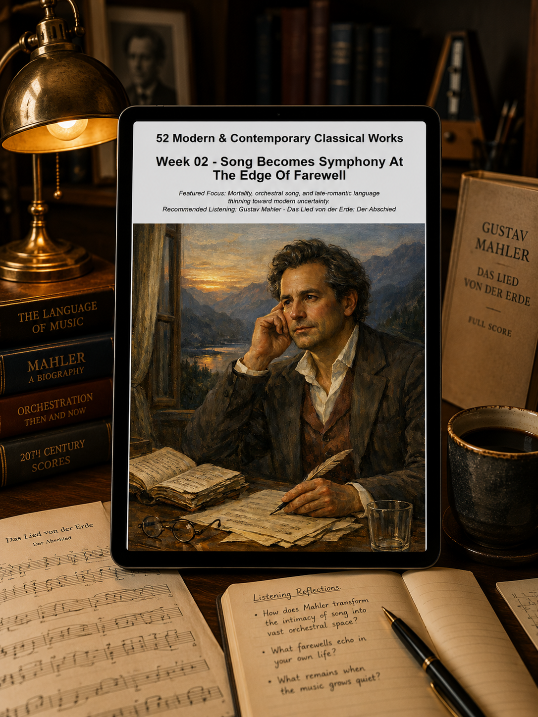 52 Modern & Contemporary Classical Works — A 52-Week Guided Music Journal