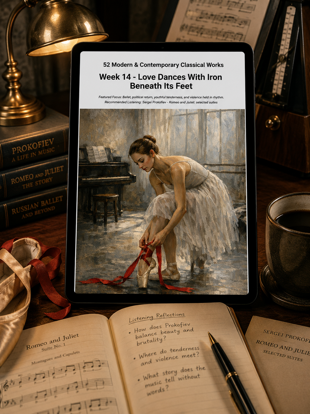 52 Modern & Contemporary Classical Works — A 52-Week Guided Music Journal