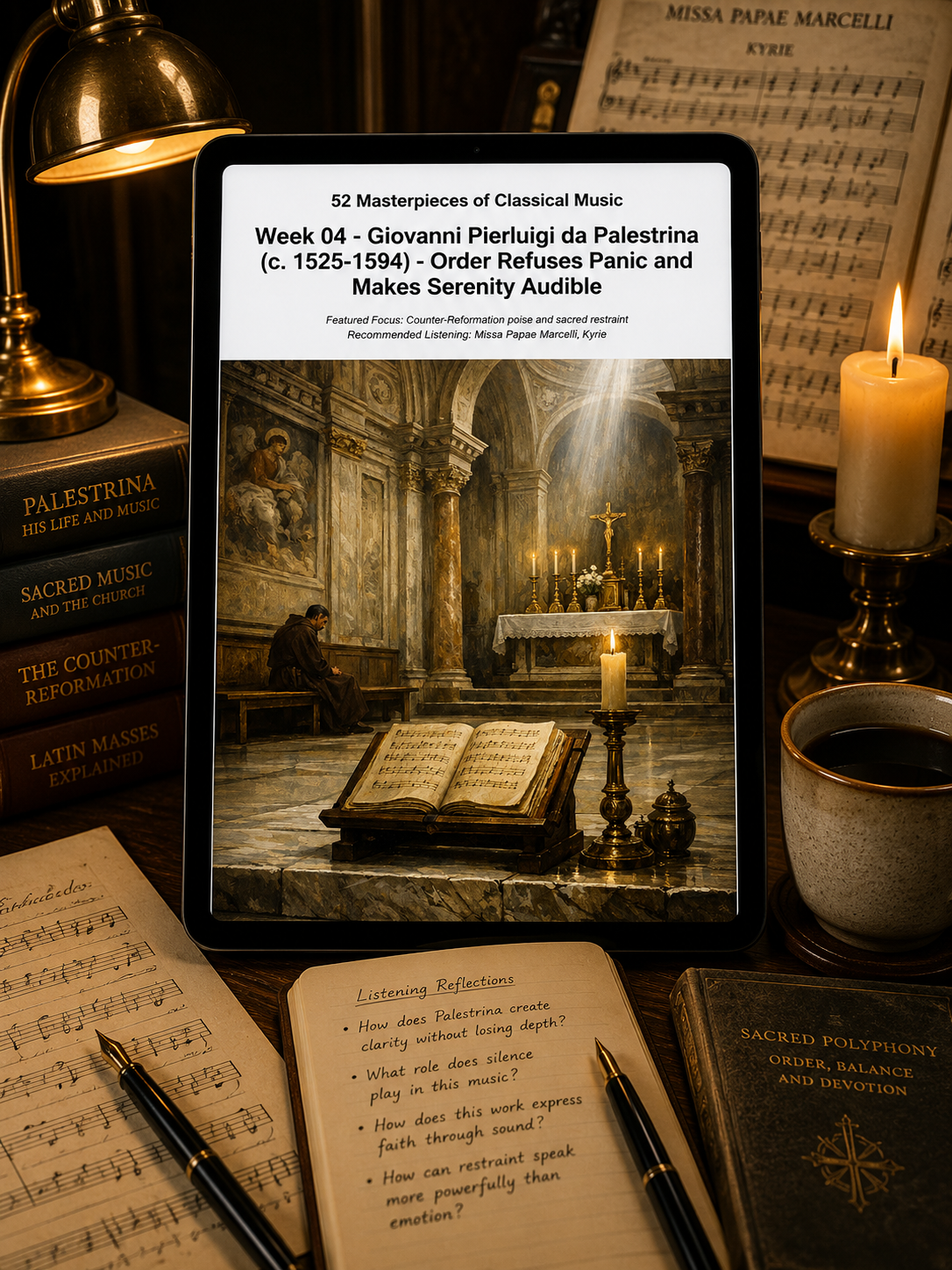 52 Masterpieces of Classical Music — A 52-Week Guided Music Journal