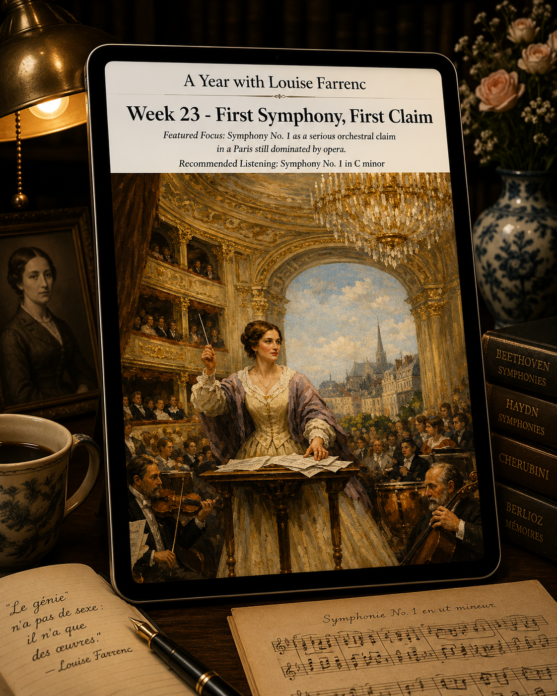 A Year with Louise Farrenc — A 52-Week Guided Music Journal