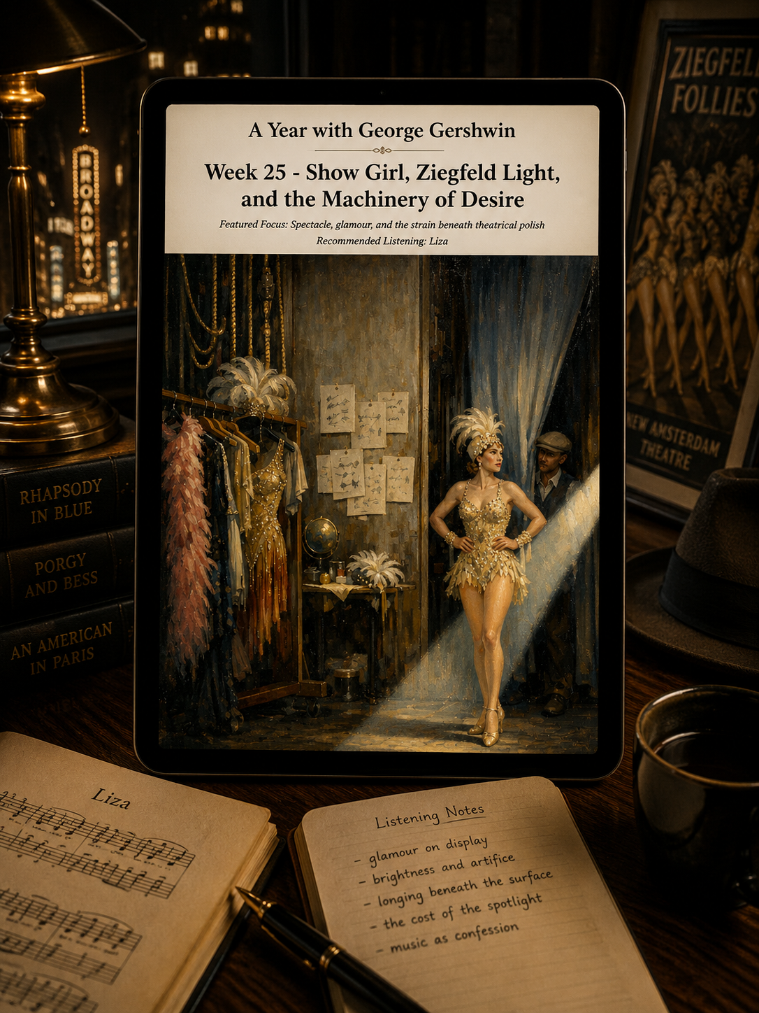 A Year with George Gershwin — A 52-Week Guided Music Journal