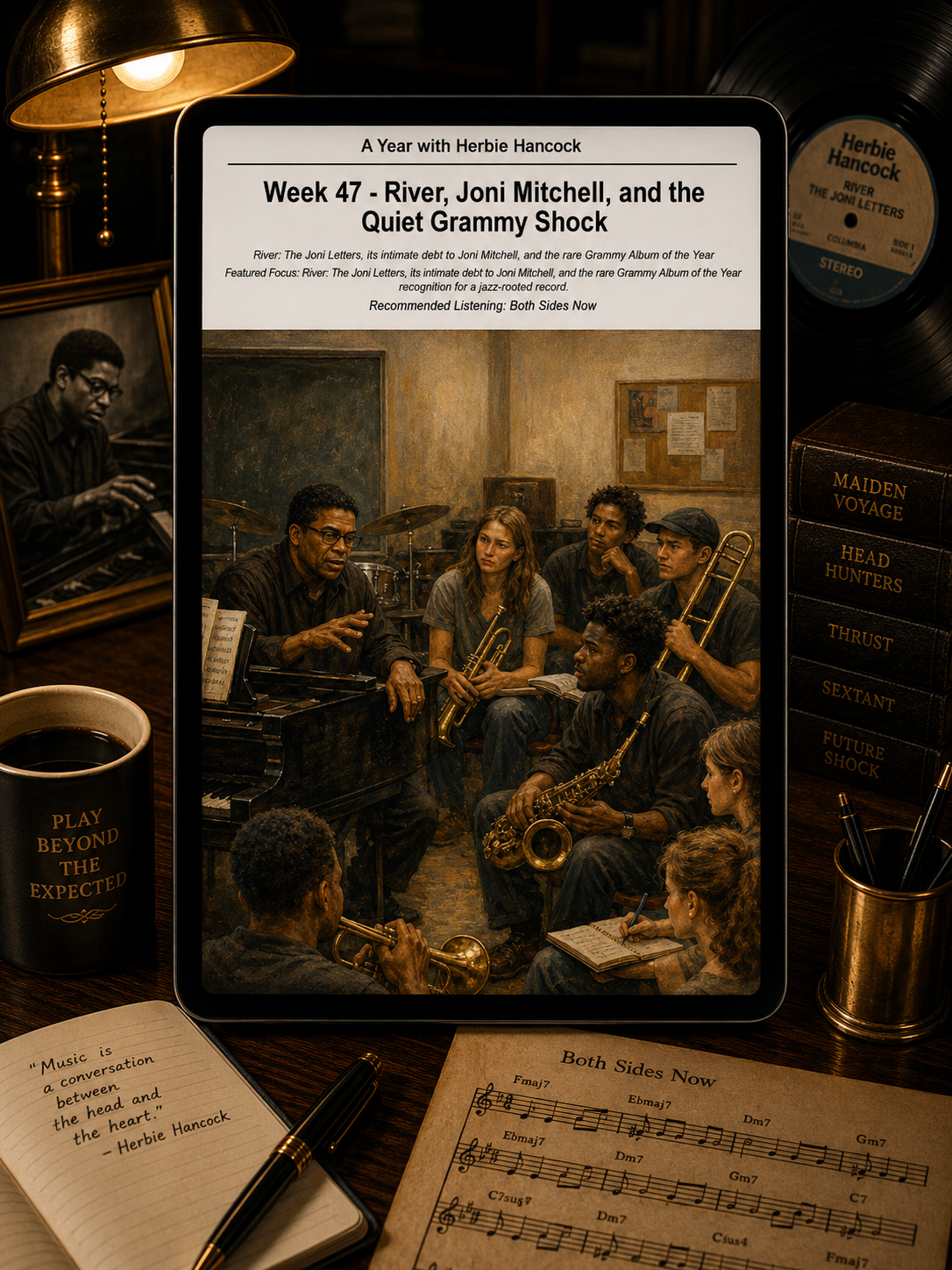 A Year with Herbie Hancock — A 52-Week Guided Music Journal