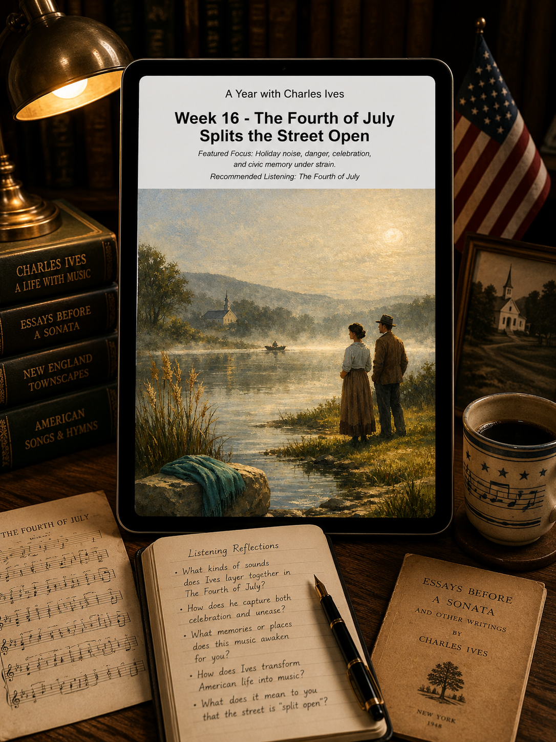 A Year with Charles Ives — A 52-Week Guided Music Journal