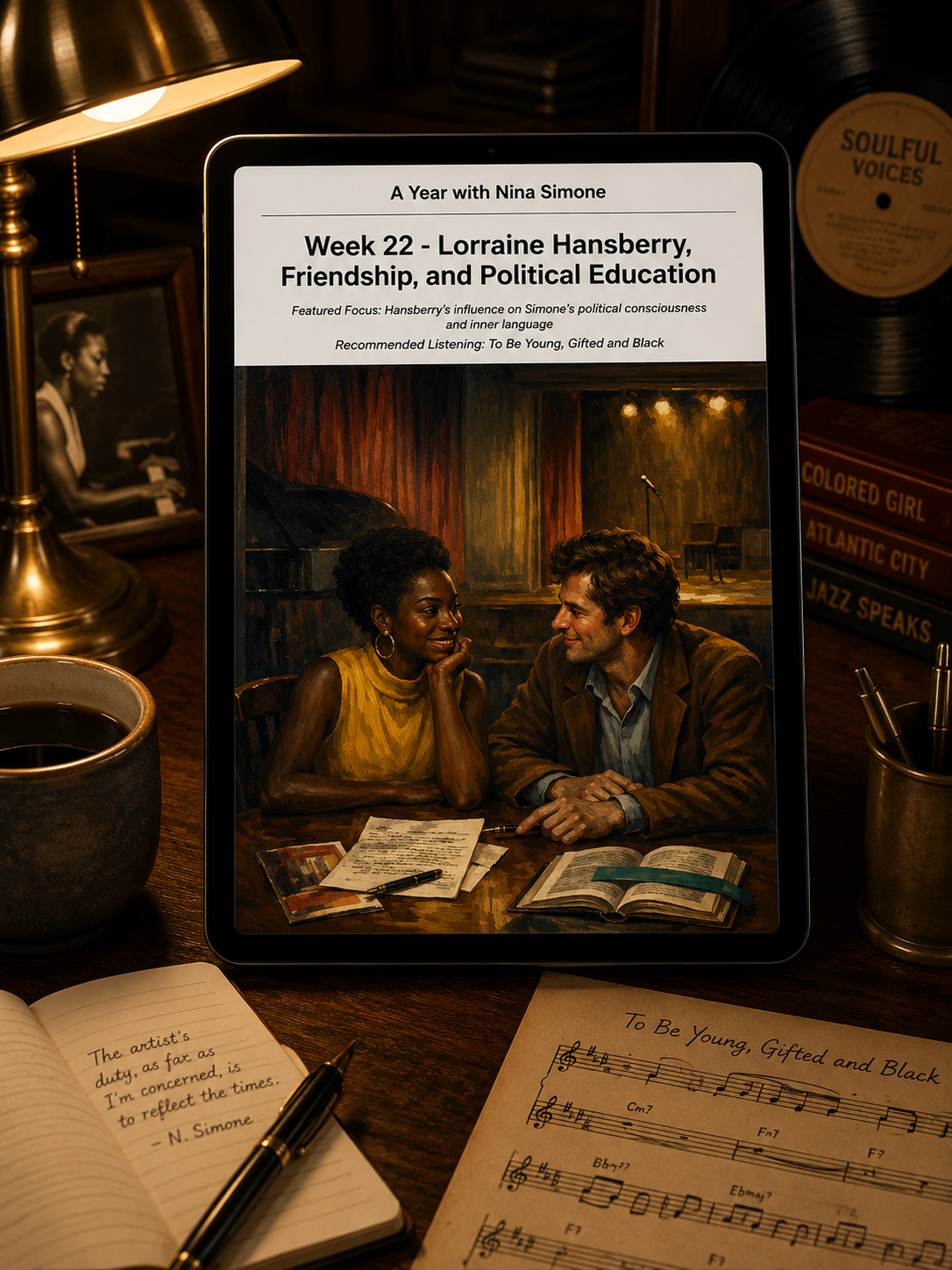 A Year with Nina Simone — A 52-Week Guided Music Journal