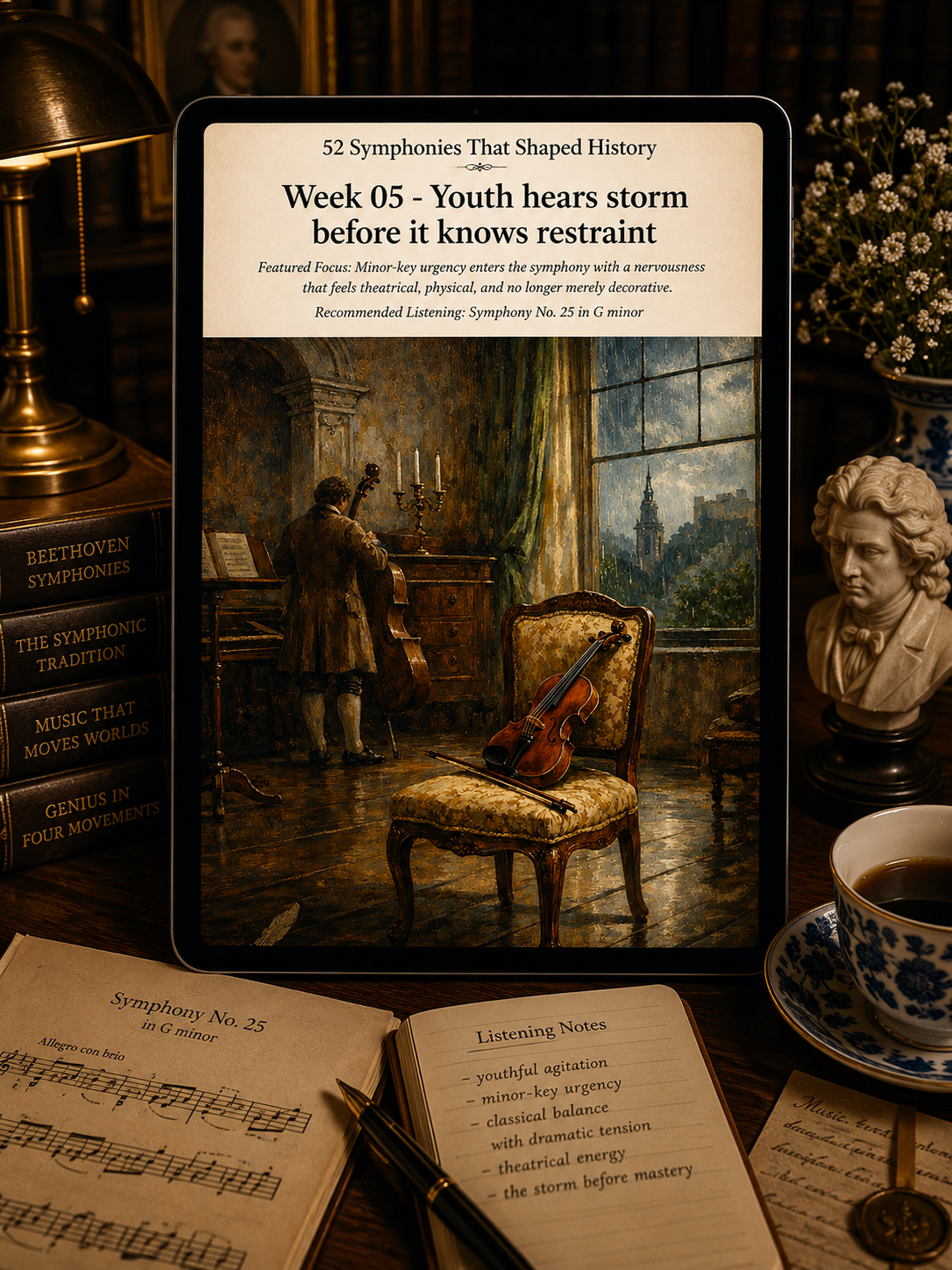 52 Symphonies That Shaped History — A 52-Week Guided Music Journal