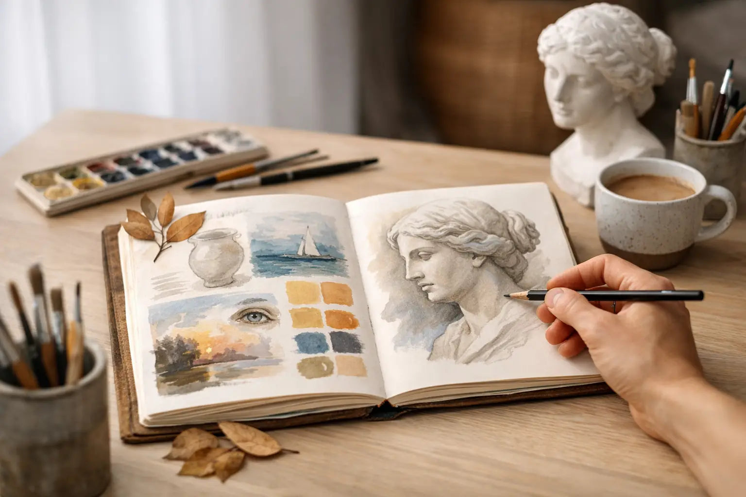 How to Study Art Through Journaling with Depth