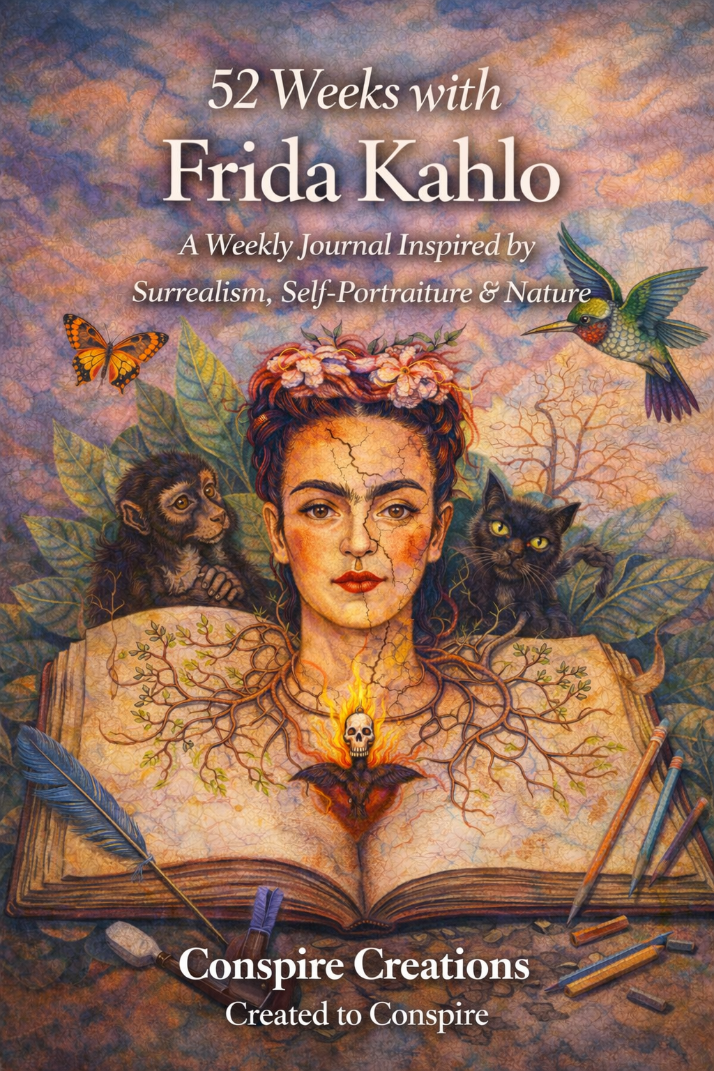 52 Weeks with Frida Kahlo — Guided Journal