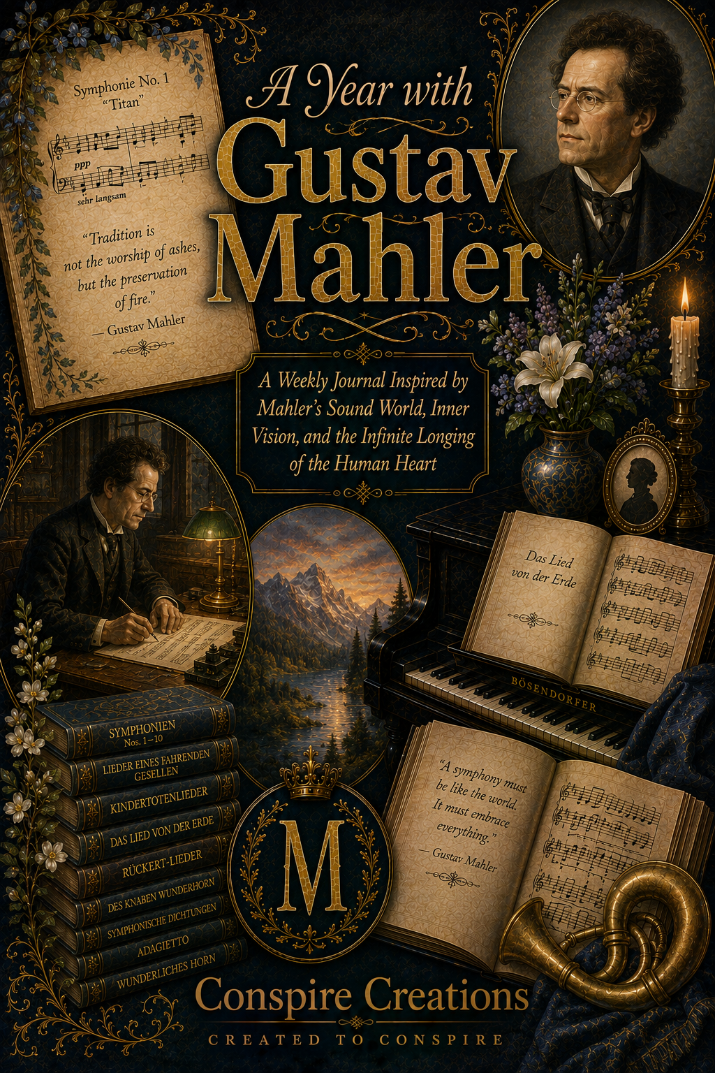 A Year with Gustav Mahler — A 52-Week Guided Music Journal