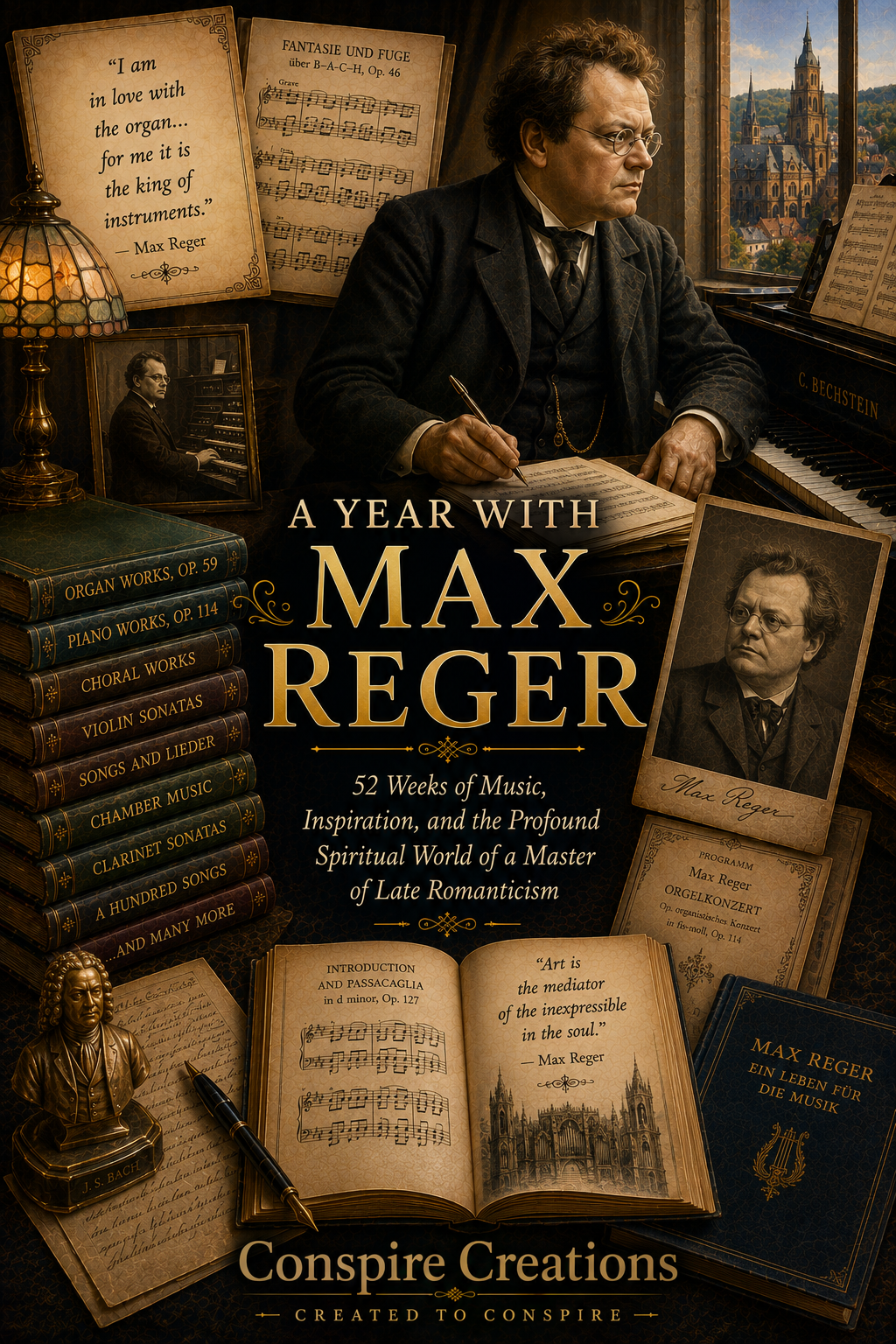 A Year with Max Reger — A 52-Week Guided Music Journal