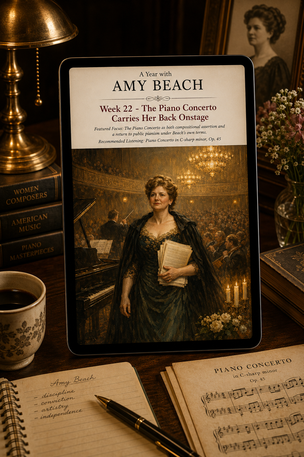 A Year with Amy Beach — A 52-Week Guided Music Journal