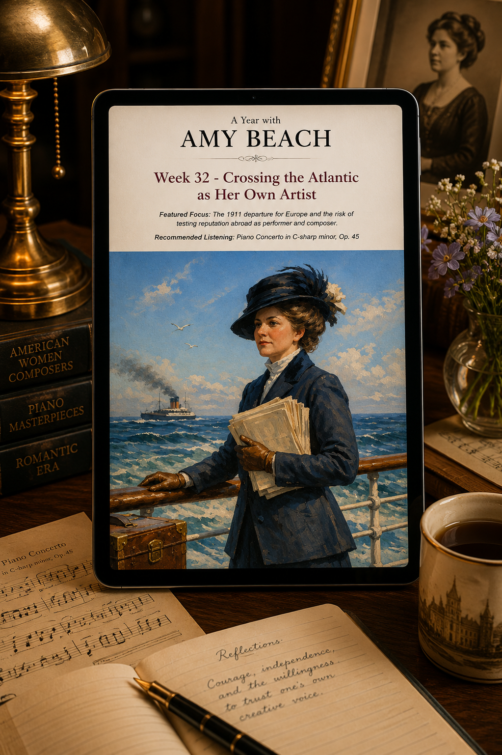 A Year with Amy Beach — A 52-Week Guided Music Journal