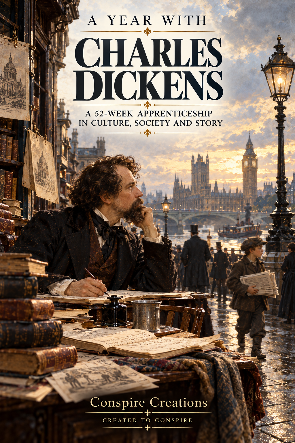 A Year with Charles Dickens: A 52-Week Cultural Learning Journey Through Literature, Society & Story