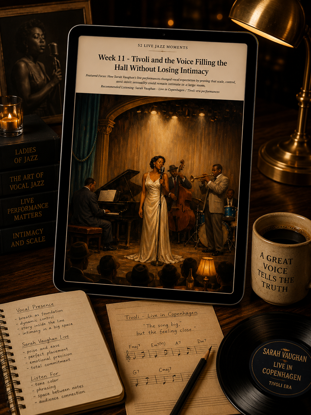 52 Live Jazz Moments — A 52-Week Guided Music Journal