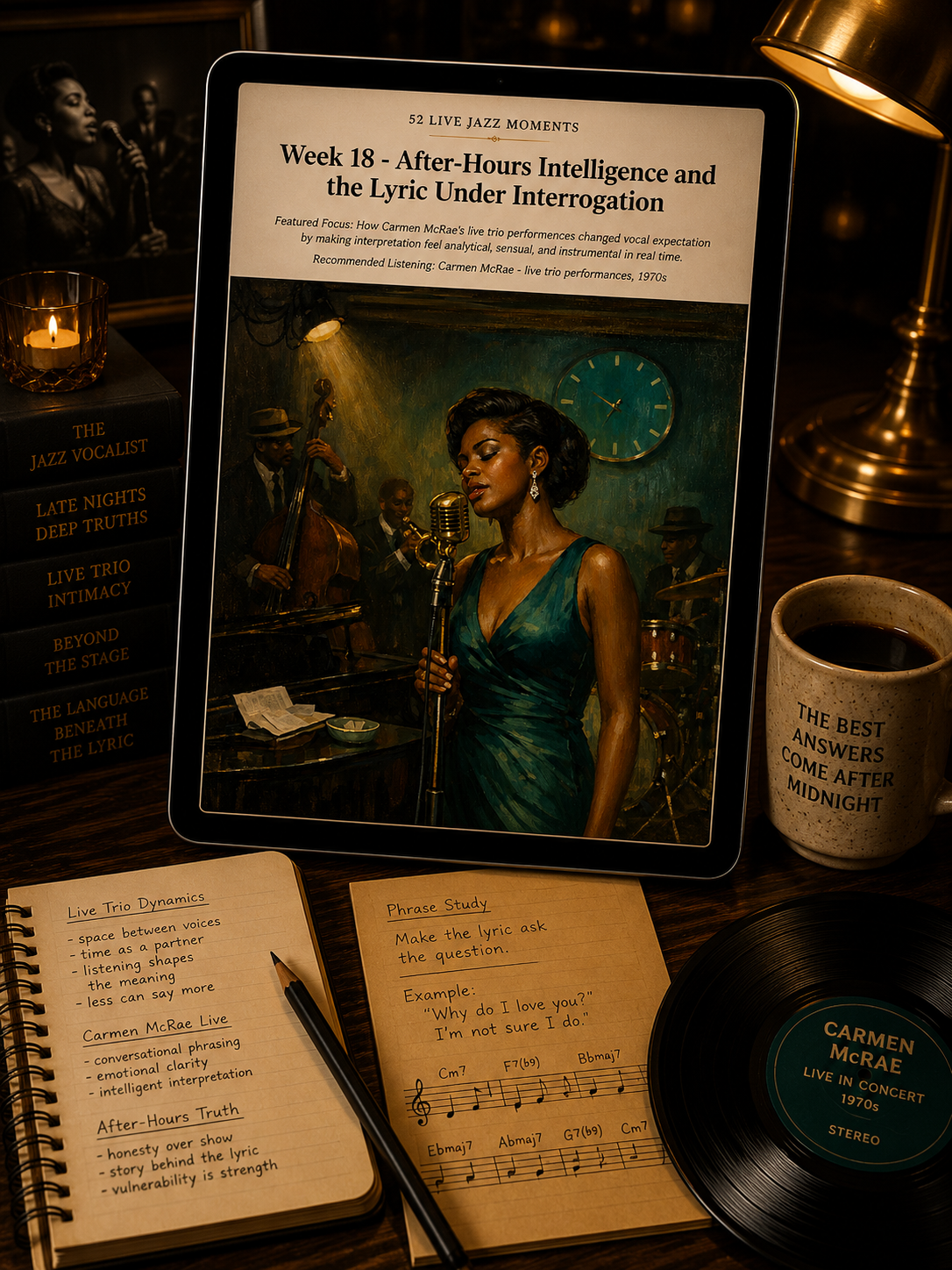 52 Live Jazz Moments — A 52-Week Guided Music Journal