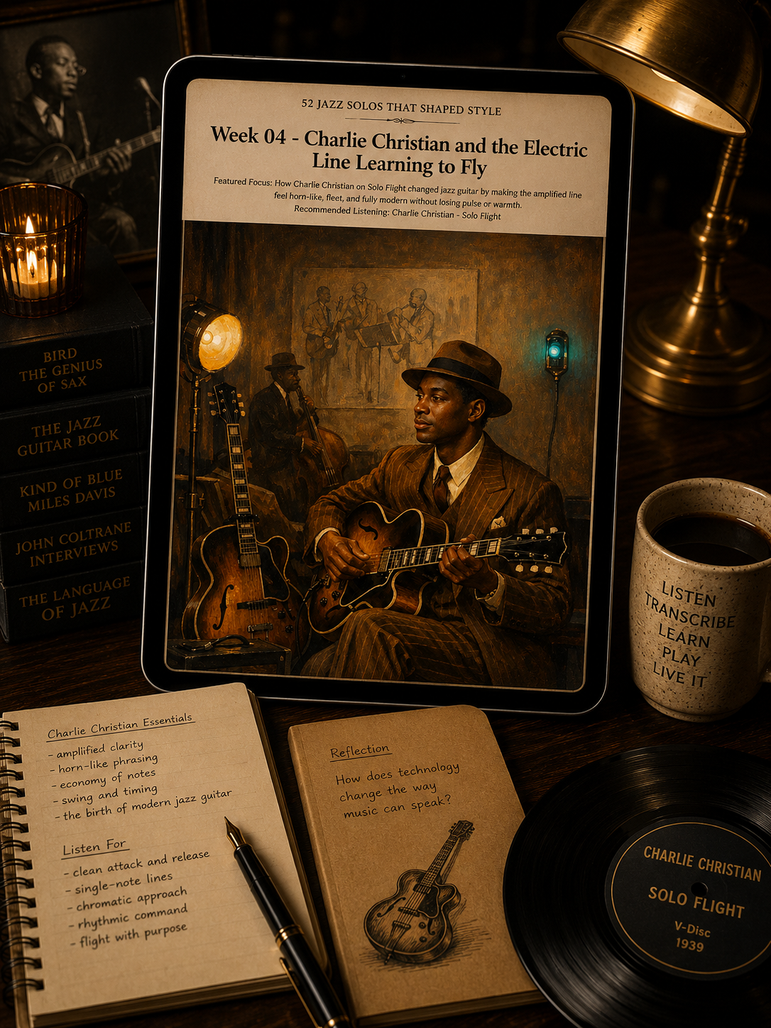52 Jazz Solos That Shaped Style — A 52-Week Guided Music Journal