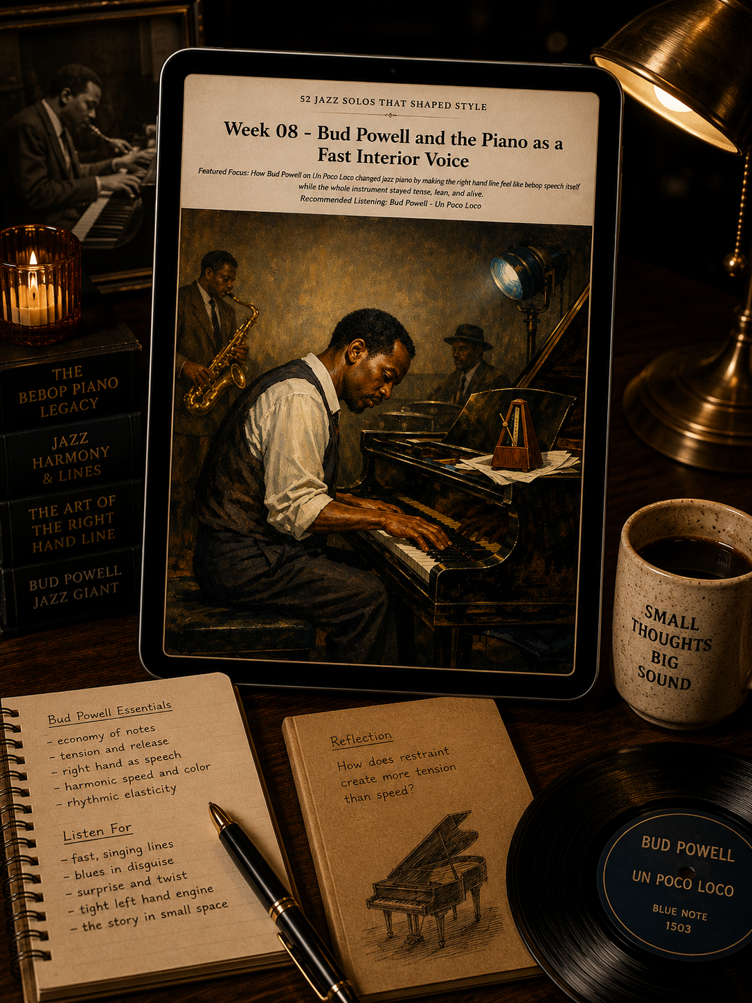 52 Jazz Solos That Shaped Style — A 52-Week Guided Music Journal
