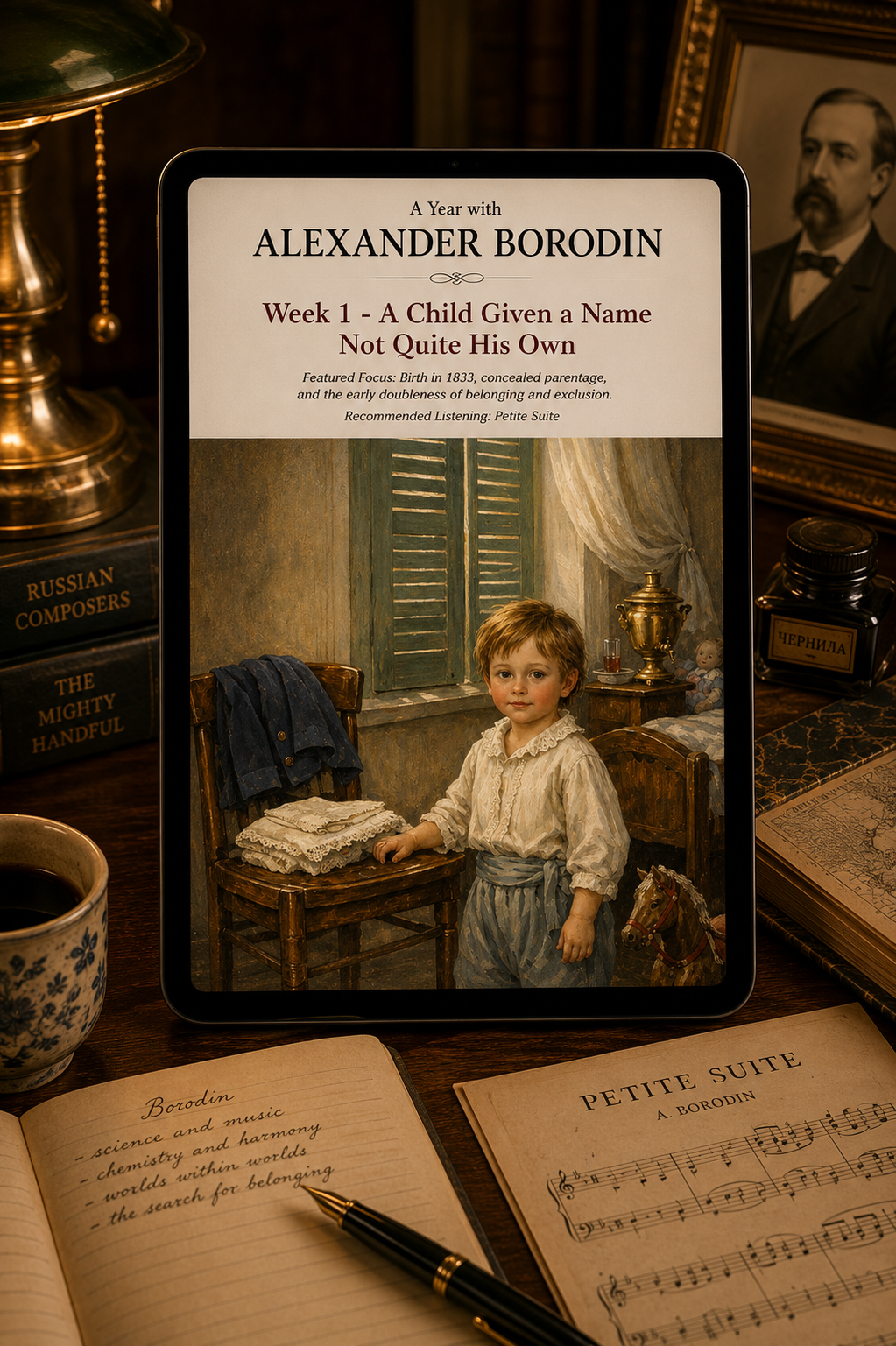 A Year with Alexander Borodin — A 52-Week Guided Music Journal