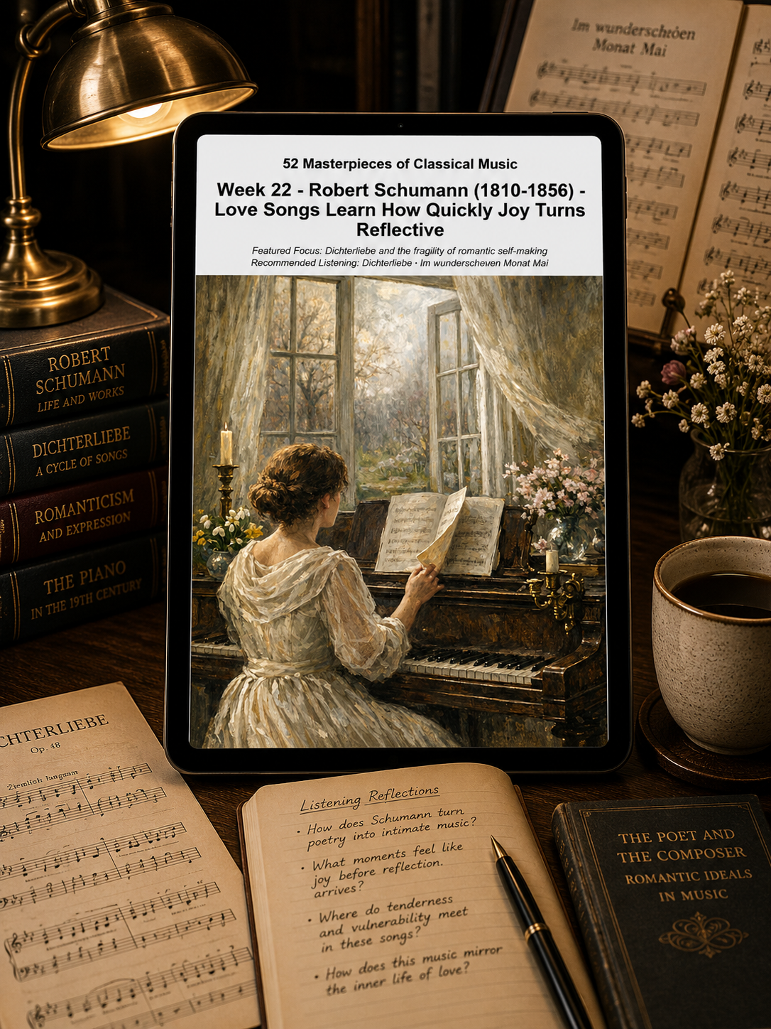 52 Masterpieces of Classical Music — A 52-Week Guided Music Journal