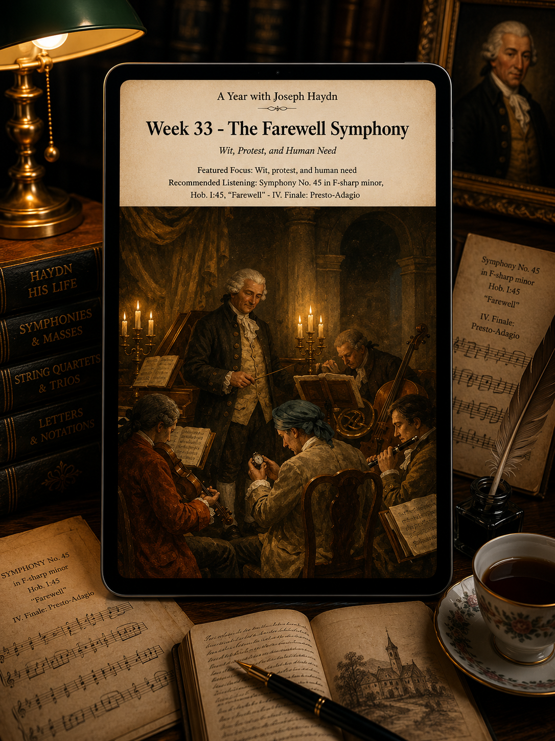 A Year with Joseph Haydn — A 52-Week Guided Music Journal