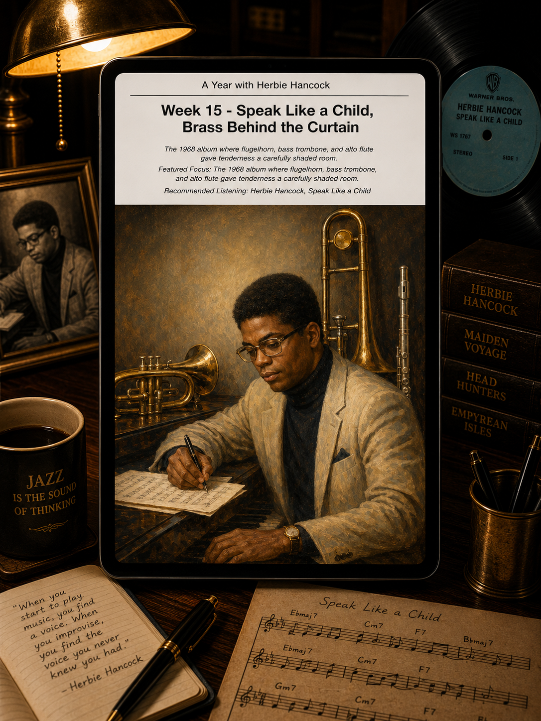 A Year with Herbie Hancock — A 52-Week Guided Music Journal
