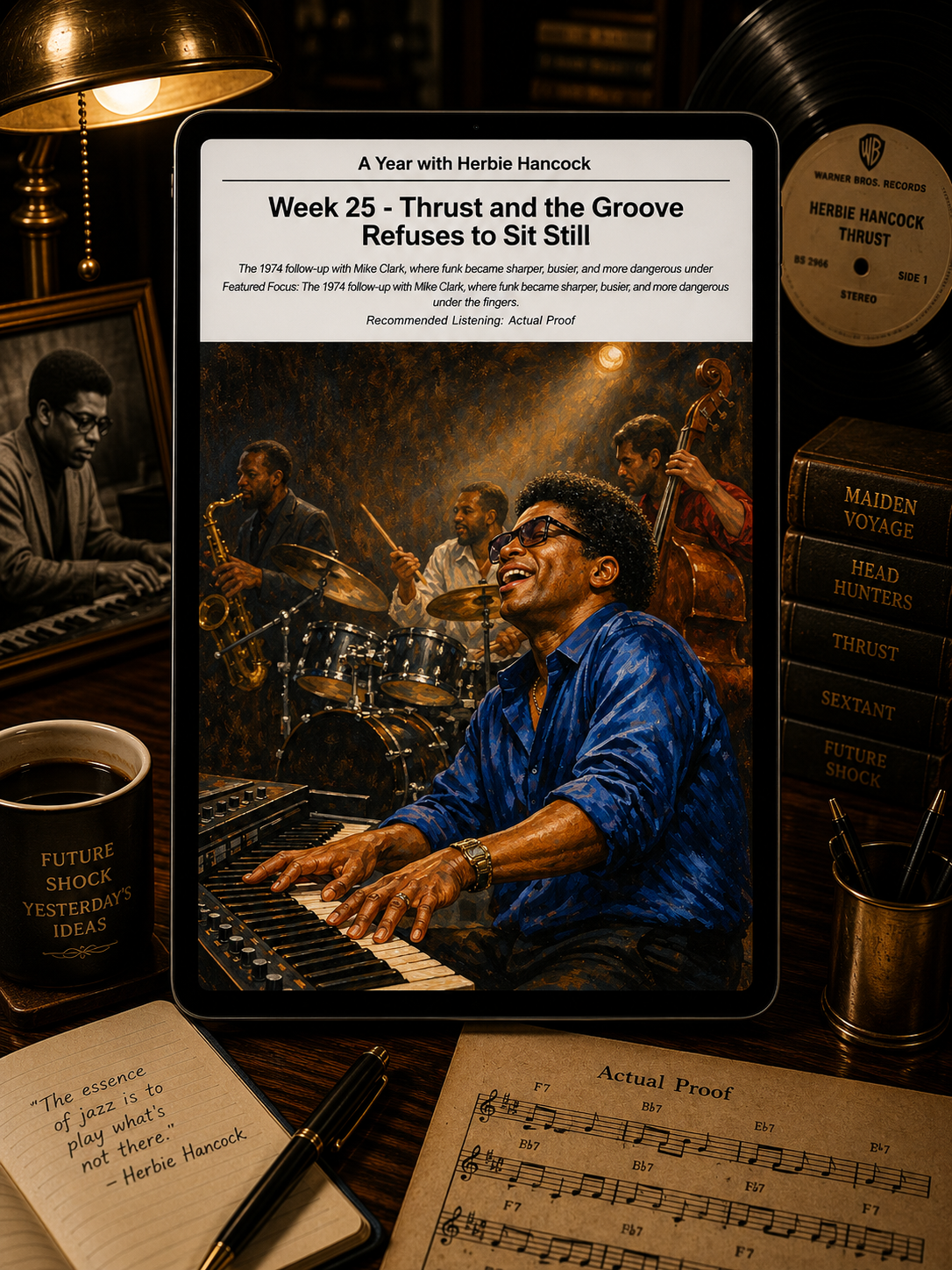 A Year with Herbie Hancock — A 52-Week Guided Music Journal