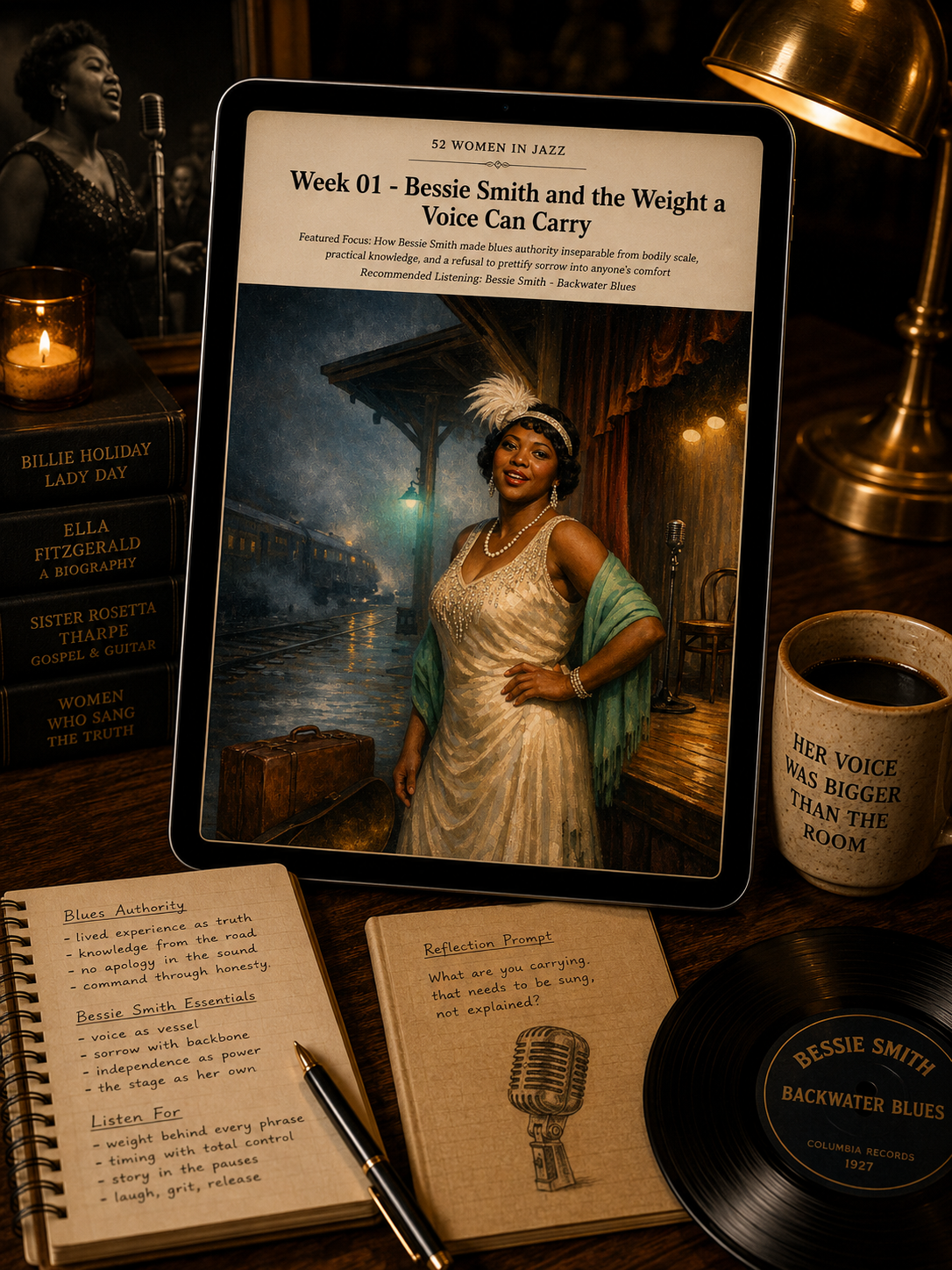 52 Women in Jazz — A 52-Week Guided Music Journal