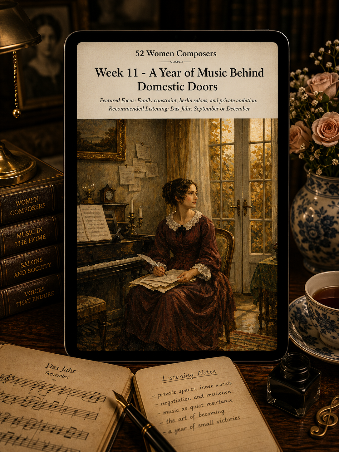 52 Women Composers — A 52-Week Guided Music Journal